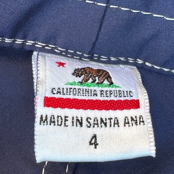 Like new! Birdwell Beach Britches Womens 400 Boardshorts in Navy Blue Size 4 - Picture 5 of 10